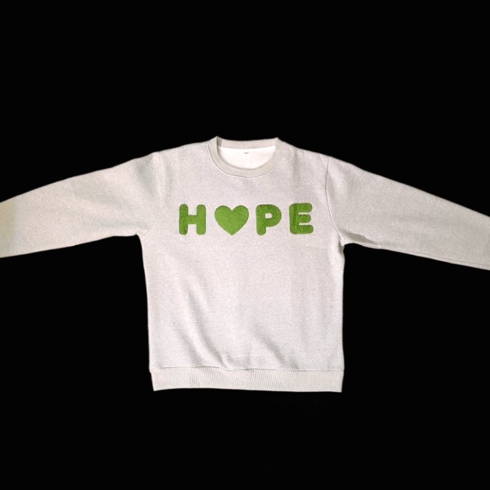BTS J HOPE JHOPE J-HOPE Artist's Collection HOPE Pot Plant Chenille Sweatshirt